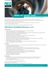 presstec mitarbeiter qualitaetssicherung