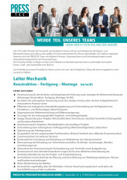 presstec stellenanzeige leiter mechanik1